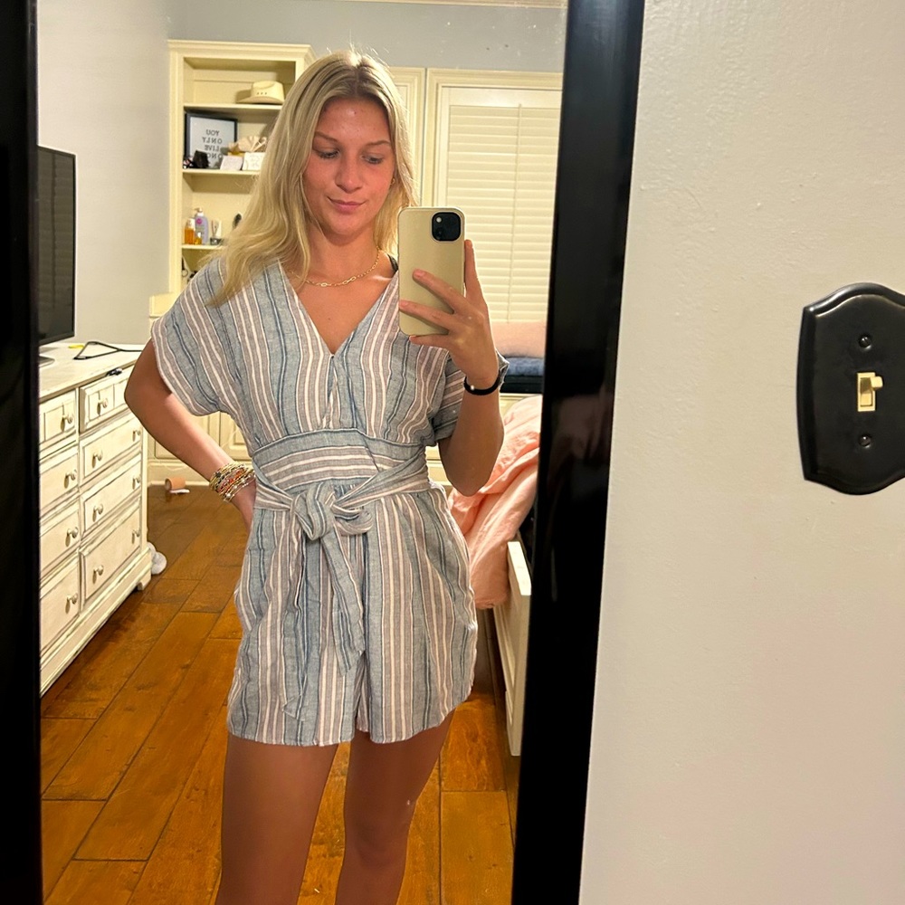 American eagle tie romper